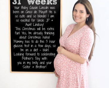 31 Weeks Baby 3