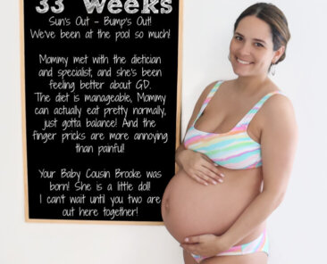33 Weeks Baby 3