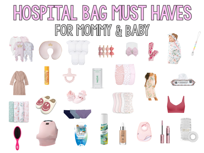 Hospital Bag Must-Haves for Mom When Having a Baby