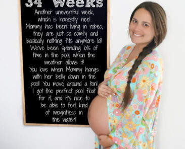 34 Weeks Baby 3
